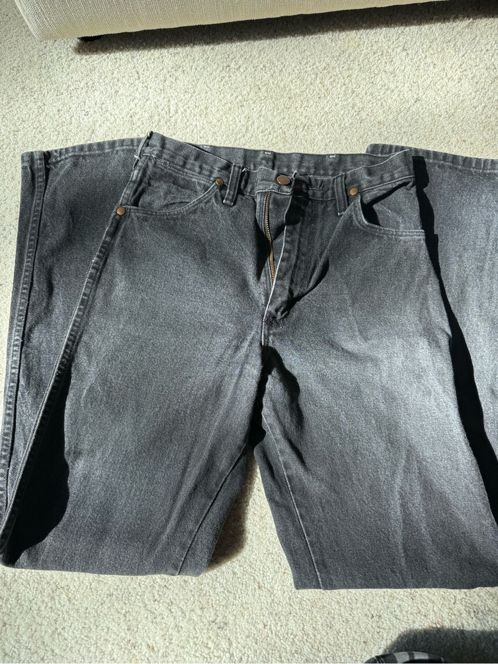 Vintage Wrangler Black Relaxed Fit Jeans